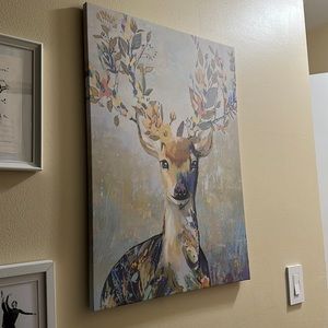 Deer wall decor - Set of 2